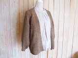 ５０％ＯＦＦ・ニット トッパーカーディガン（モカブラウン）