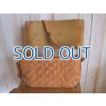 画像: １０％ＯＦＦ・レザー メッシュショルダーバッグ（サイドステッチ）