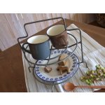 画像: アイアン アフタヌーンティートレイ