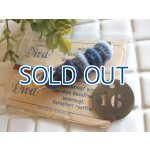 画像: ２０％ＯＦＦ・ウールループ ホールドピンブローチ（ブルー×ネイビー）