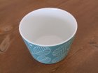画像: 波佐見焼 葉っぱ柄ミニカップ（グリーン）