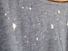 画像: ７０％ＯＦＦ・星プリント フレンチスリーブプルオーバー（杢グレー）