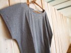 画像: ７０％ＯＦＦ・星プリント フレンチスリーブプルオーバー（杢グレー）