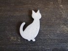 画像: 美濃焼 ねこの箸置き（くろねこ）