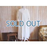 画像: ３０％ＯＦＦ・スキッパーネック サイドスリットワンピース（ホワイト）