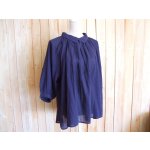 画像: ２０％ＯＦＦ・うしろ開き ラグランスリーブ ワイドプルオーバー（ネイビー）