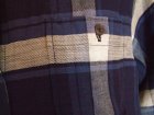 画像: ６０％ＯＦＦ・大柄チェック ツイルシャツワンピース（ネイビー×ホワイト）