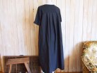 画像: ３０％ＯＦＦ・カットソー天竺 うしろ切り替えワンピース（ブラック）