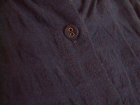 画像: ４０％ＯＦＦ・シワ加工 ワイドシャツチュニック（ネイビー）