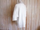 画像: ２０％ＯＦＦ・タック リネンプルオーバー（ホワイト）