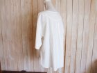 画像: ２０％ＯＦＦ・リネン ボートネックプルオーバー（ホワイト）