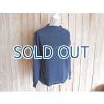 画像: ４０％ＯＦＦ・薄手ニット カラフルネップ プルオーバー（ネイビー）