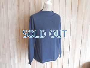 画像1: ４０％ＯＦＦ・薄手ニット カラフルネップ プルオーバー（ネイビー）