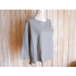 画像: ２０％ＯＦＦ・コットンツイル ワイドプルオーバー（グレー）