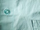 画像: １０％ＯＦＦ・浅襟ワイドブラウス（ミントブルー）